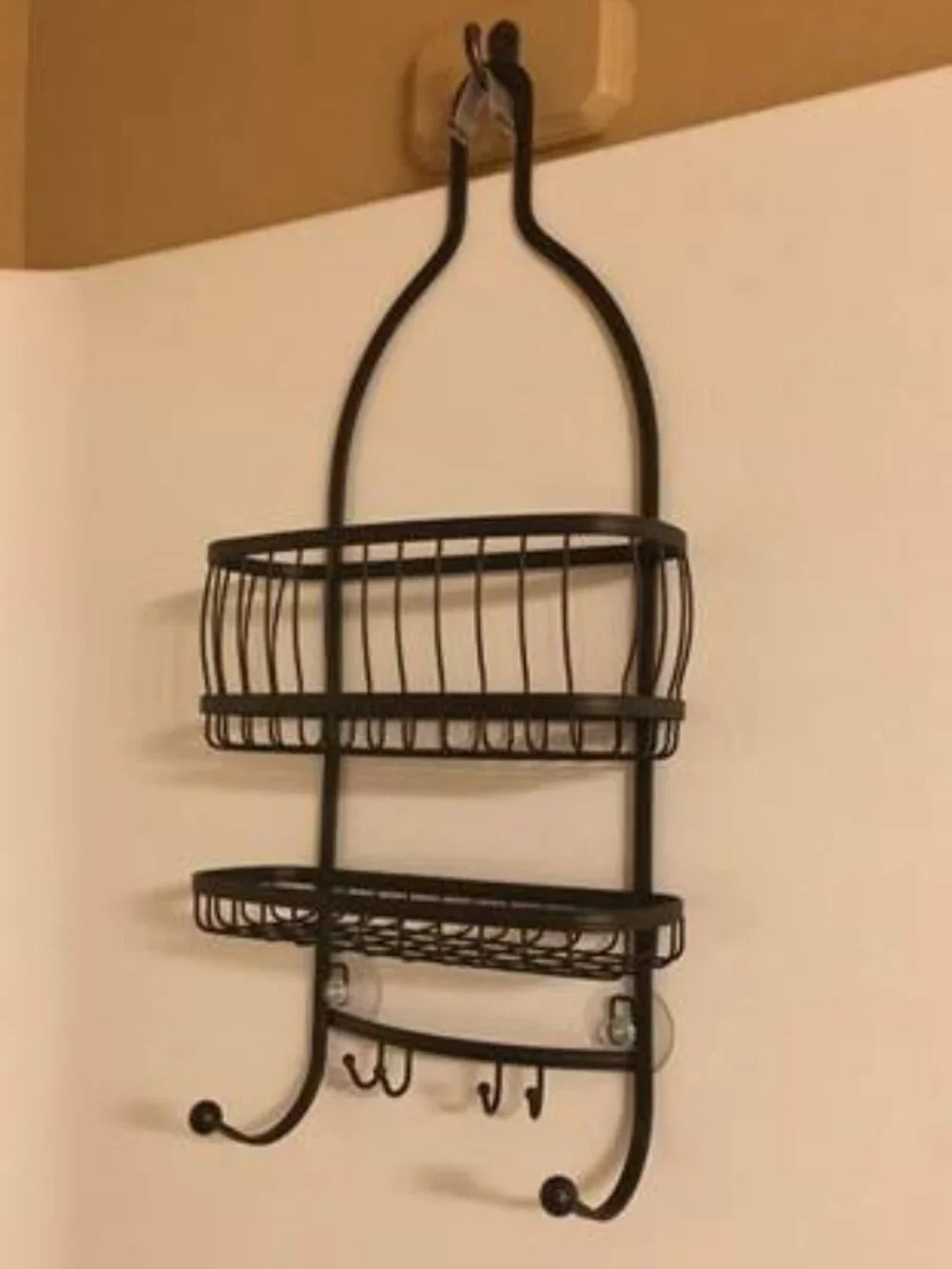 Dark Bronze Hanger 3-Tier Shower Caddy (MINT)